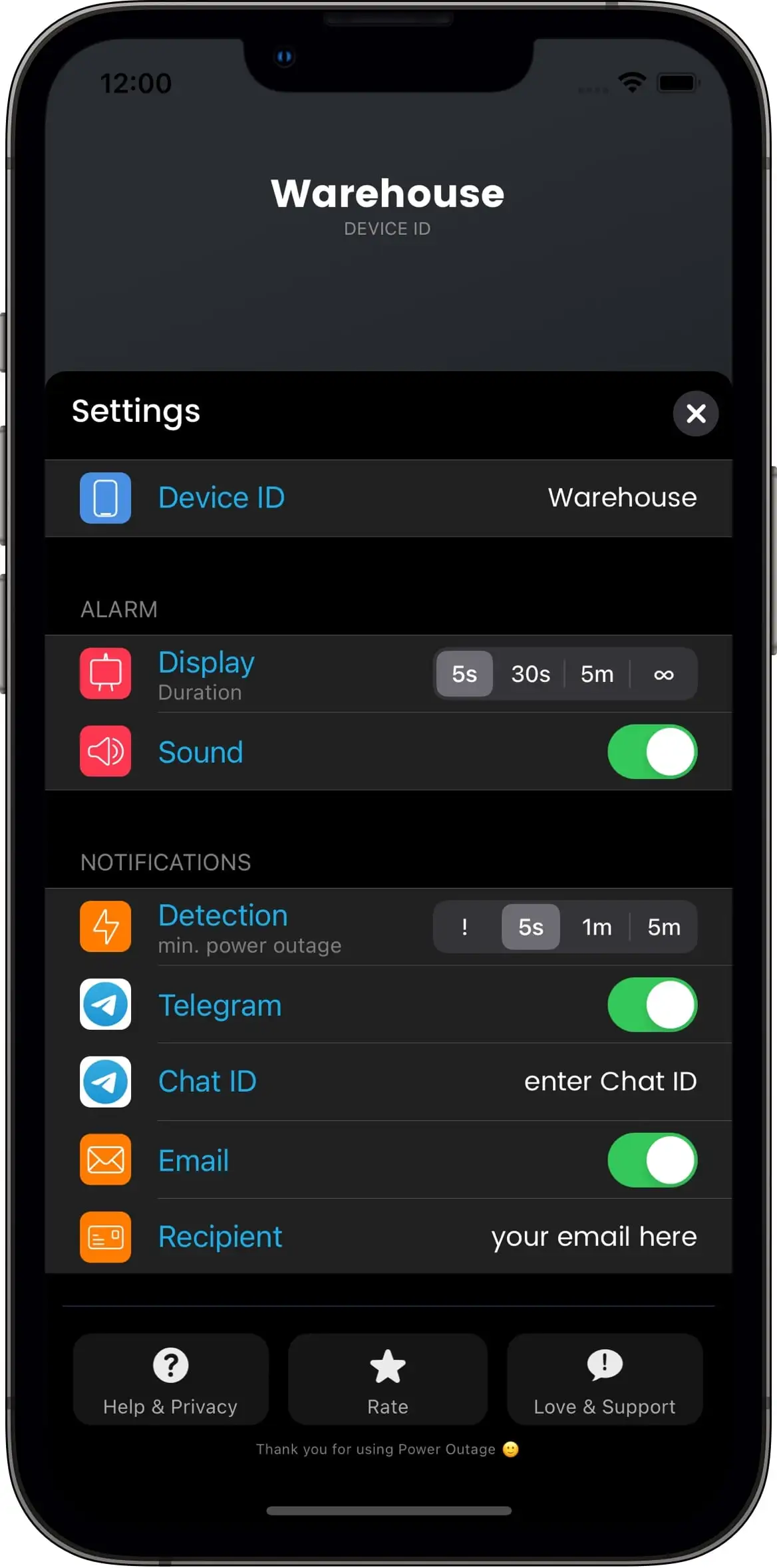 Settings Image